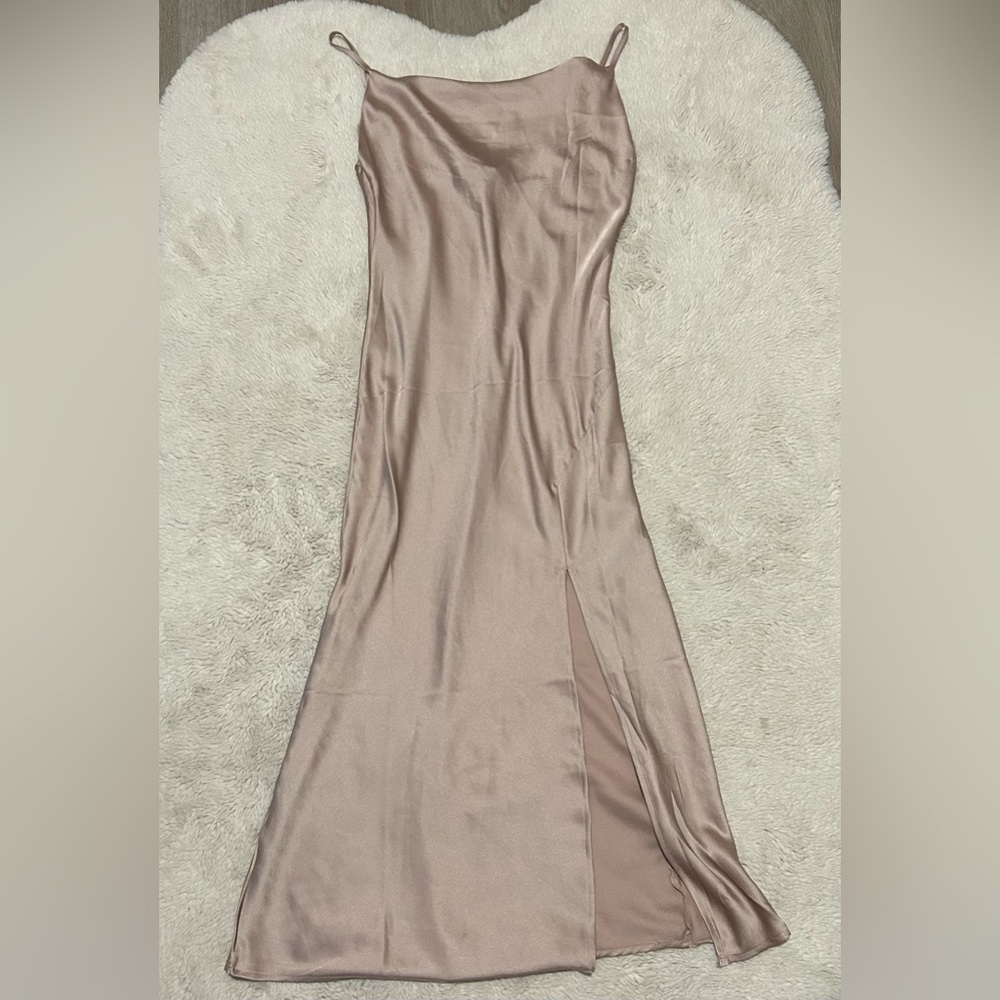 Satin Dress